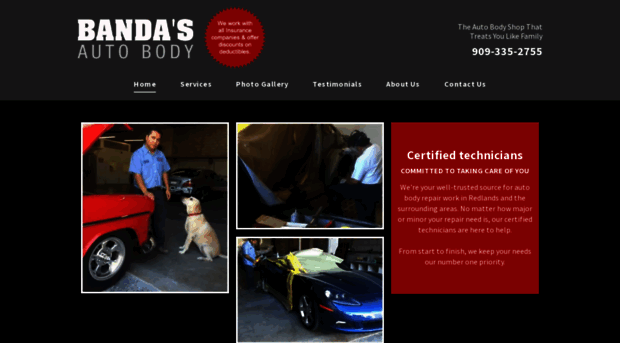 bandasautobody.net