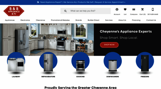 bandbapplianceinc-cheyenne-wy.brandsdirect.com