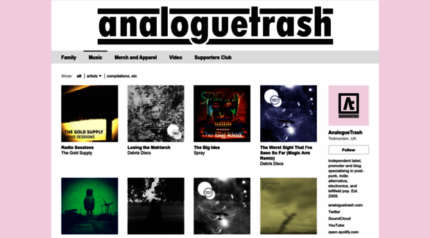 bandcamp.analoguetrash.com