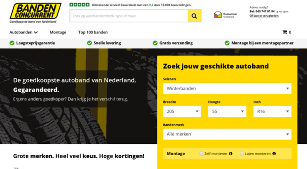 bandenconcurrent.nl