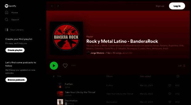 banderarock.com