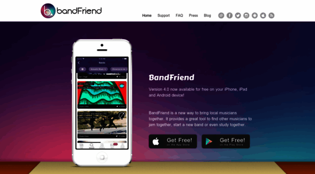 bandfriendapp.com