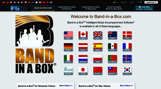 bandinabox.com