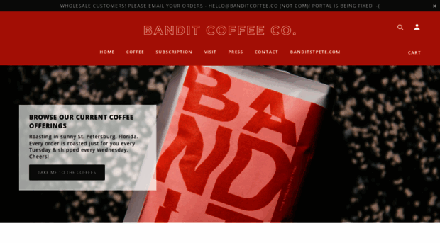 banditcoffee.co