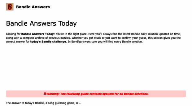 bandleanswers.com