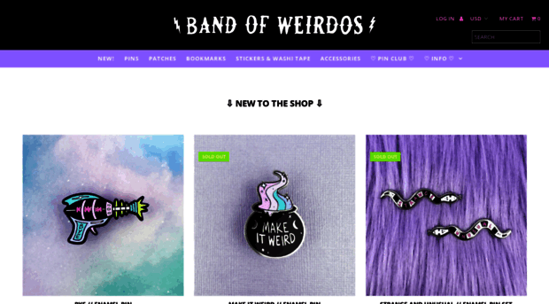 bandofweirdos.com