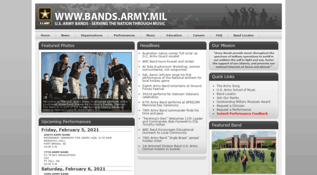bands.army.mil