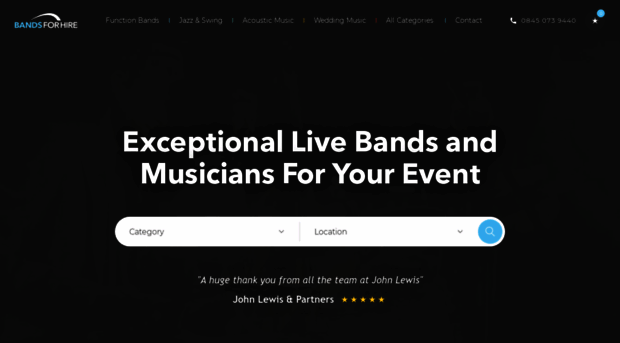 bandsforhire.net