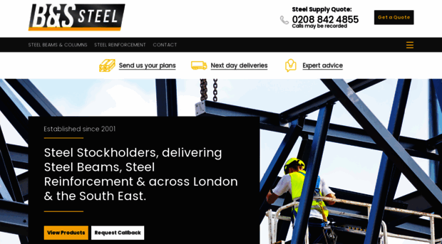 bandssteel.co.uk