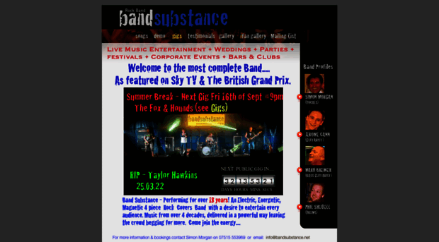 bandsubstance.net