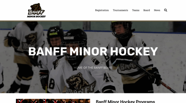 banffminorhockey.com