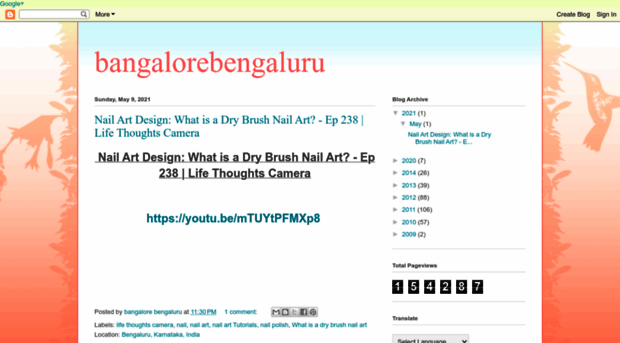 bangalorebengalurublog.blogspot.in