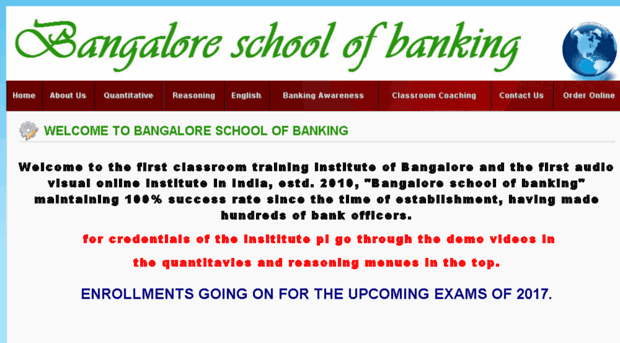 bangaloreschoolofbanking.com