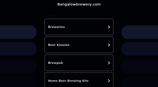 bangalowbrewery.com