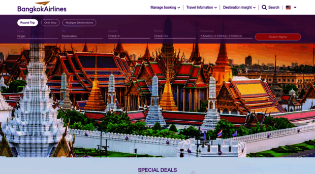 bangkokairlines.org