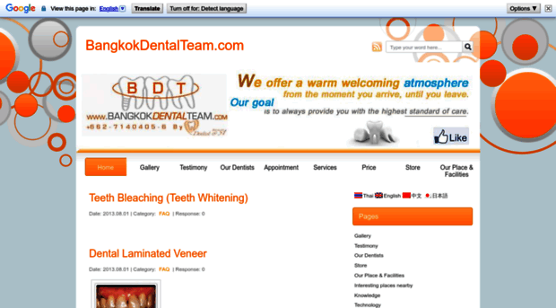 bangkokdentalteam.com