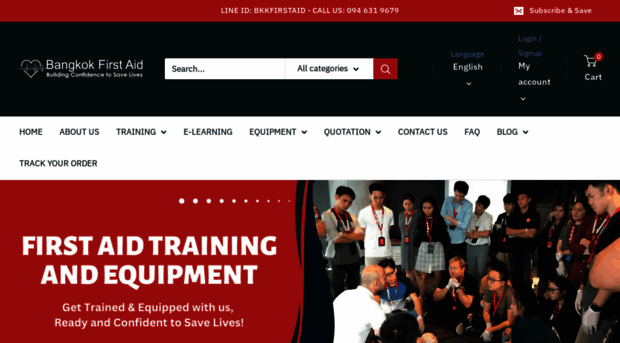 bangkokfirstaid.com