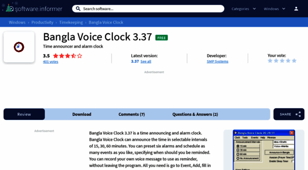 bangla-voice-clock.informer.com