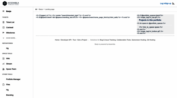 banjo.assembla.com