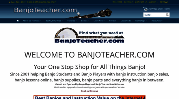 banjoteacher.com