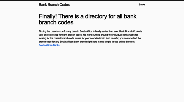 bankbranchcodes.co.za