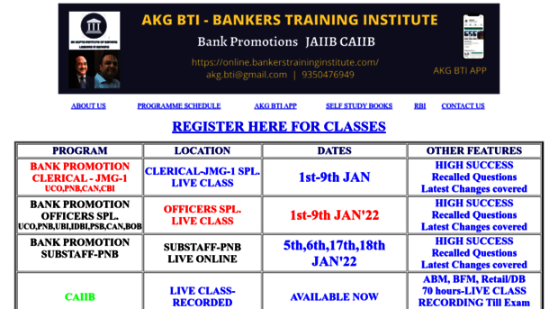 bankerstraininginstitute.com