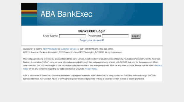 bankexec.swgsb.org