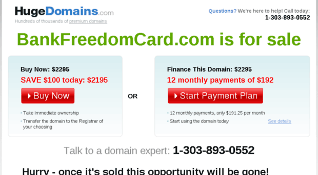 bankfreedomcard.com