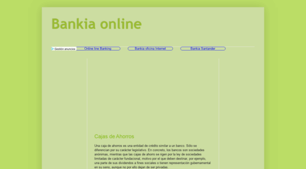 bankiaonline.net