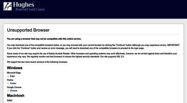 banking.hughesfcu.org
