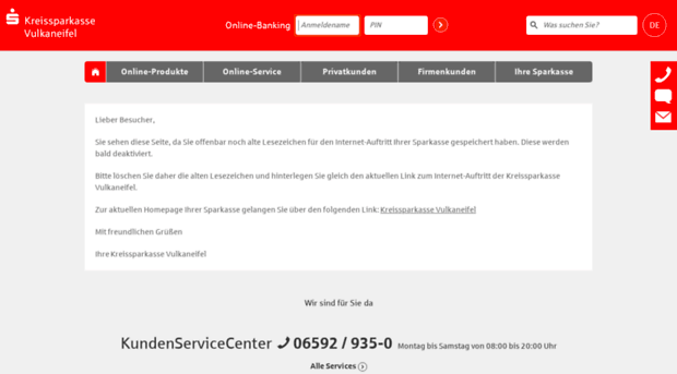 bankingportal.ksk-vulkaneifel.de
