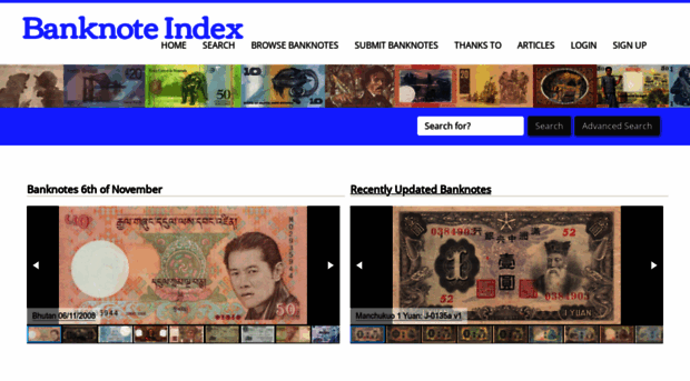 banknoteindex.com