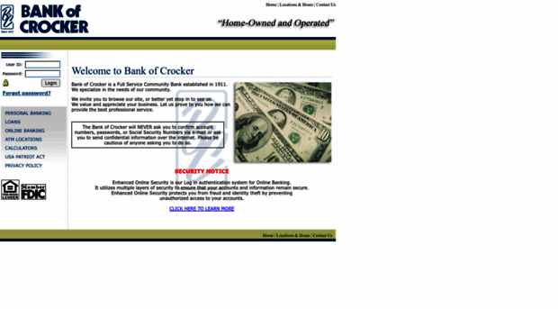 bankofcrocker.com