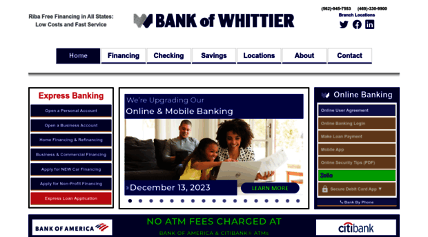 bankofwhittier.com