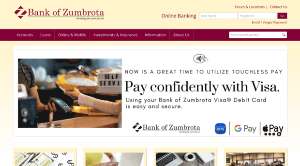 bankofzumbrota.com