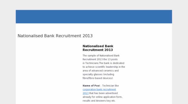 bankrecruitment2013.in