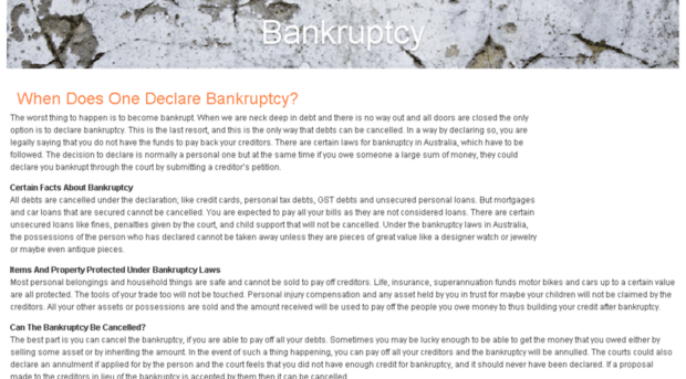 bankruptcy-bay.info