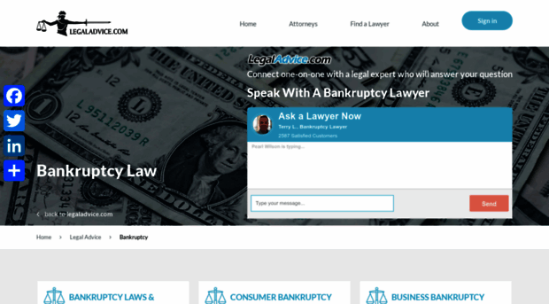 bankruptcy-law.legaladvice.com