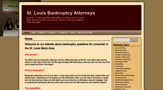 bankruptcyattorneystl.com