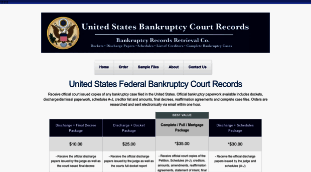 bankruptcycourtrecords.com