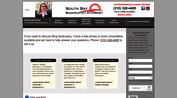 bankruptcylawyersouthbay.com