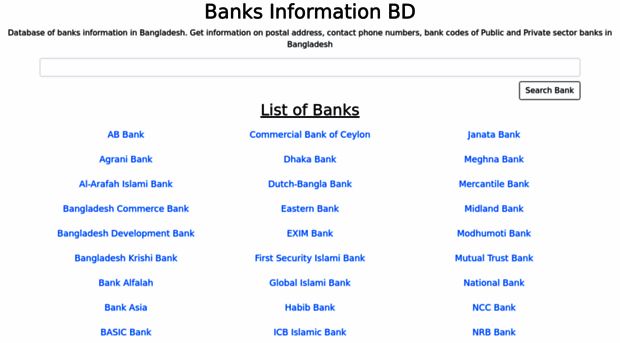 banksinfobd.com