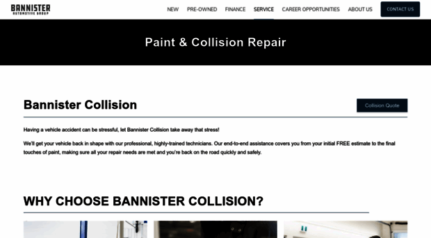 bannisterautobody.com