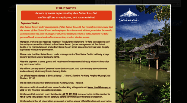 bansainairesort.com