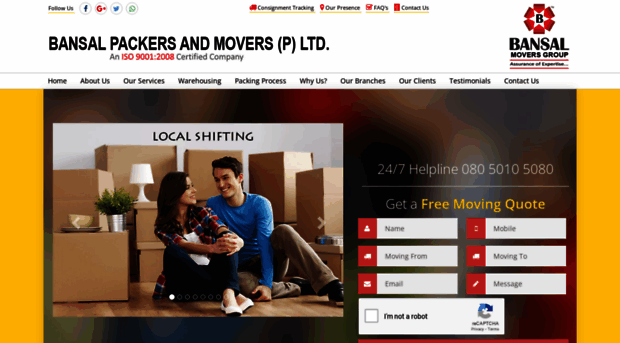 bansalmovers.com