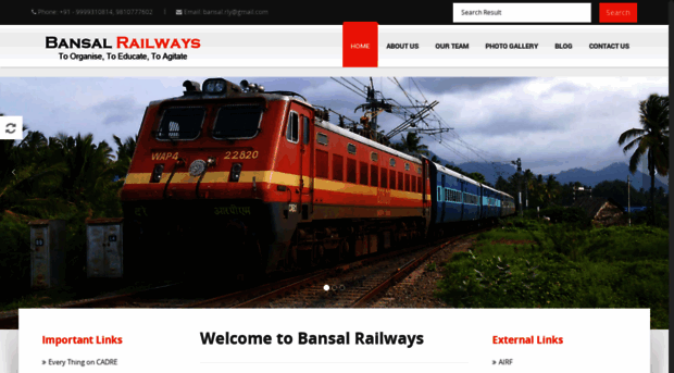 bansalrailways.com