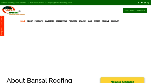 bansalroofing.com