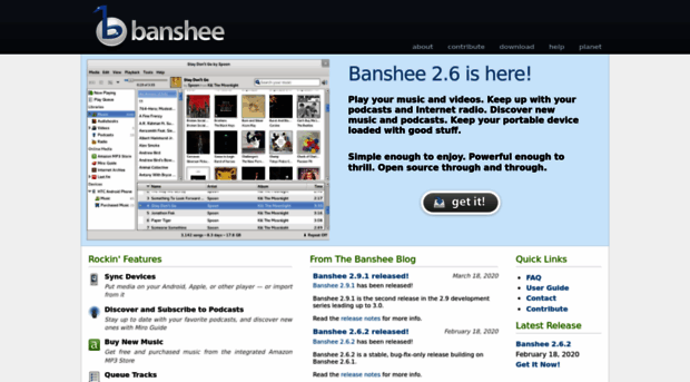 banshee-project.org