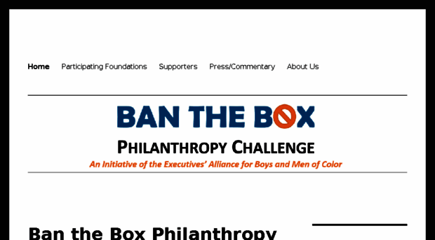 bantheboxphilanthropy.org