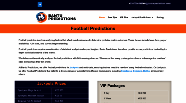 bantupredictions.com